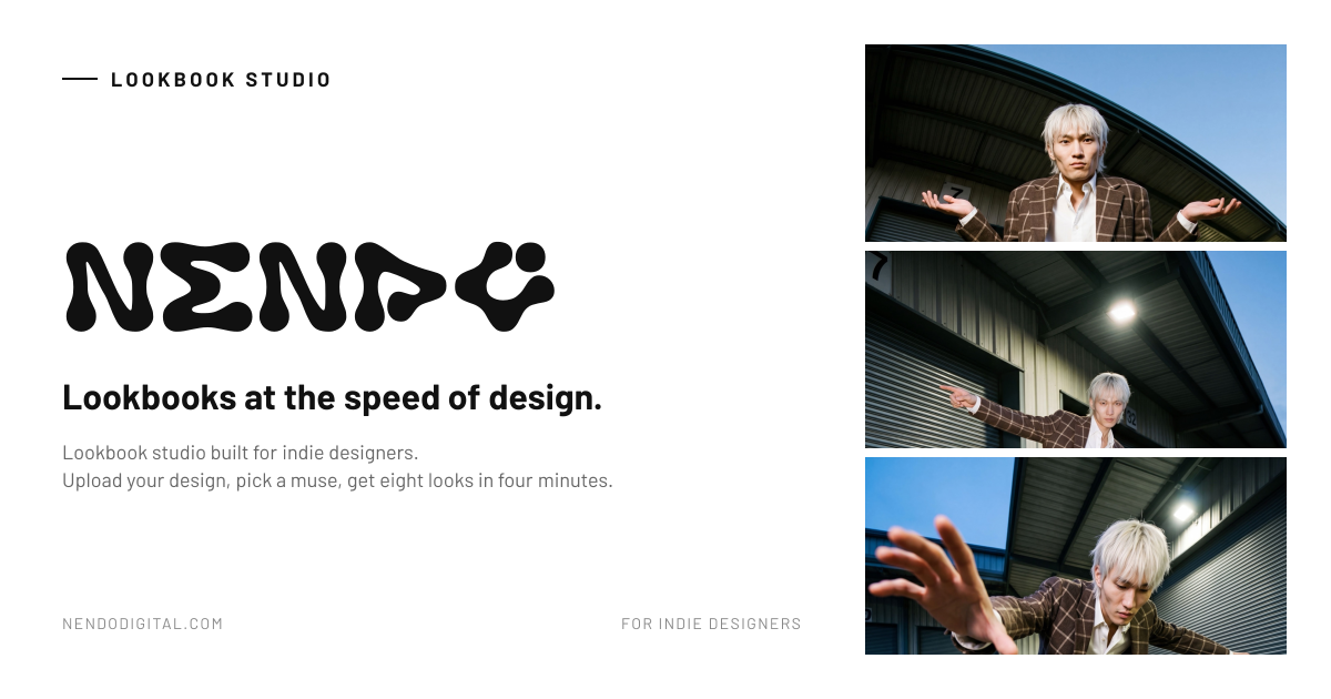Nendo homepage